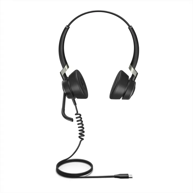 Jabra Engage 50 Stereo, juhtmega, kontor/kõnekeskus, 20–20000 Hz, 96 g, peakomplekt, must