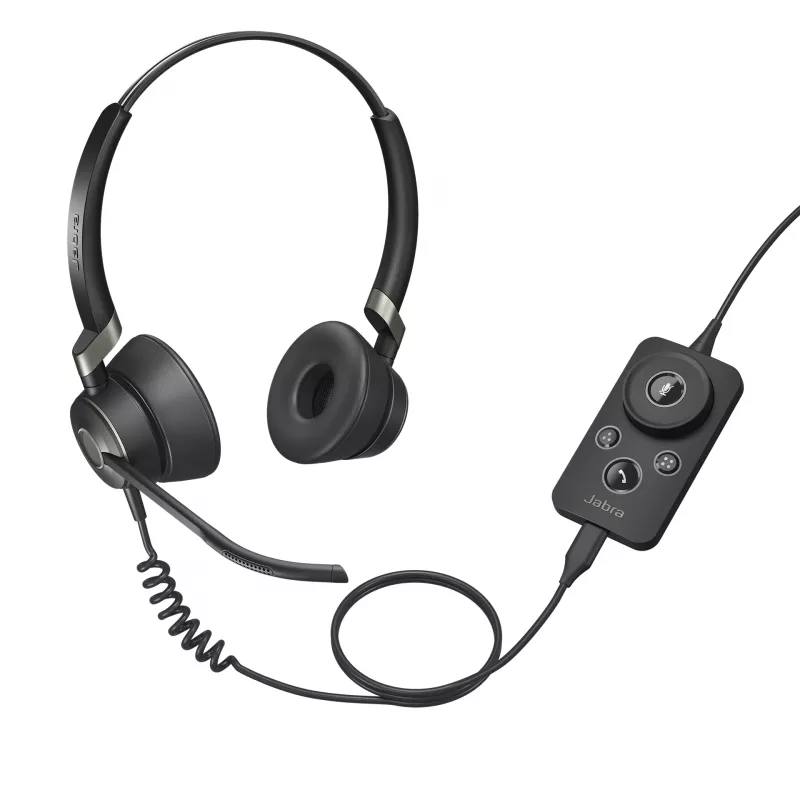 Jabra Engage 50 Stereo, juhtmega, kontor/kõnekeskus, 20–20000 Hz, 96 g, peakomplekt, must
