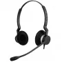 Jabra Biz 2300 Duo USB-C UC, juhtmega, kontor/kõnekeskus, 150 - 4500 Hz, 65 g, peakomplekt, must