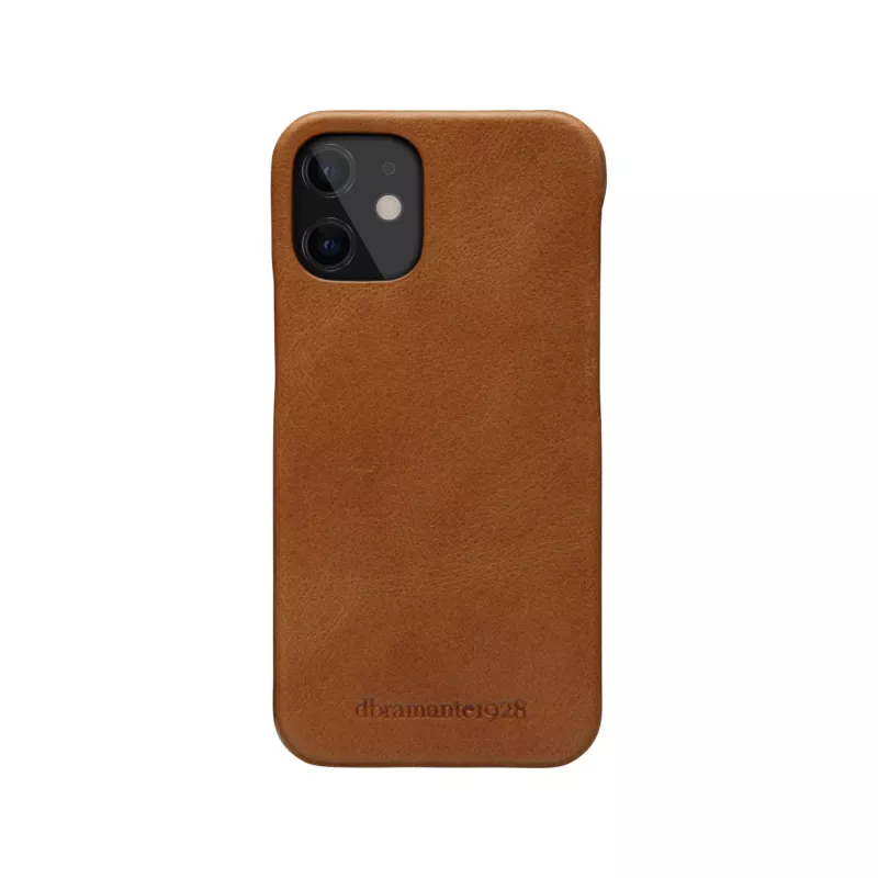 Rahakotist ümbris dbramante1928 Lynge iPhone 12 mini (5,4 tolli) jaoks — Tan, 3 kaarditaskut, lauahoidik