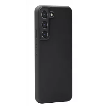 Telefoniümbris dbramante1928 Nuuk Samsung Galaxy S22 jaoks, taaskasutatud plastist, sobib 6,1-tollisele ekraanile, must