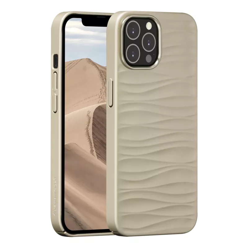 Kaitseümbris dbramante1928 Dune iPhone 14 Pro Maxile, liiv, sobib 6,7-tollisele (17 cm) ekraanile