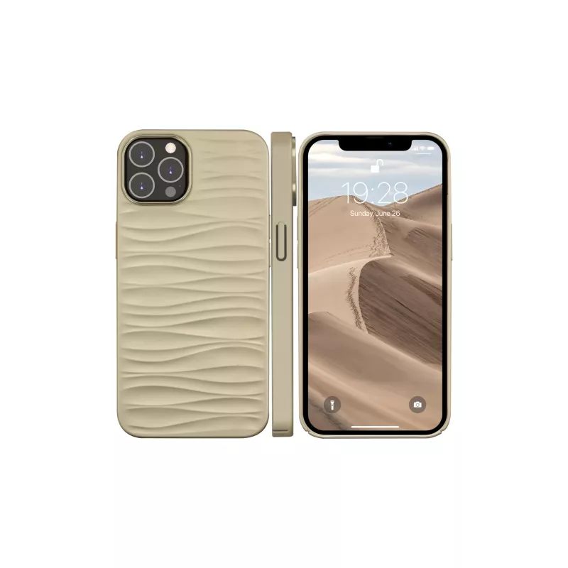 Kaitseümbris dbramante1928 Dune iPhone 14 Pro Maxile, liiv, sobib 6,7-tollisele (17 cm) ekraanile