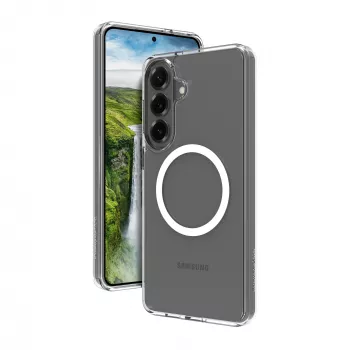 Telefonikate dbramante1928 Iceland Ultra D3O MAG Samsung Galaxy S26+-le — läbipaistev, plastik, sobib 6,7-tollisele ekraanile