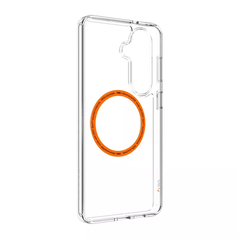 Telefonikate dbramante1928 Iceland Ultra D3O MAG Samsung Galaxy S26+-le — läbipaistev, plastik, sobib 6,7-tollisele ekraanile