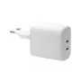 Seinalaadija d bramante re-charge Pro — 2× USB-C 25W, 110–240V, valge