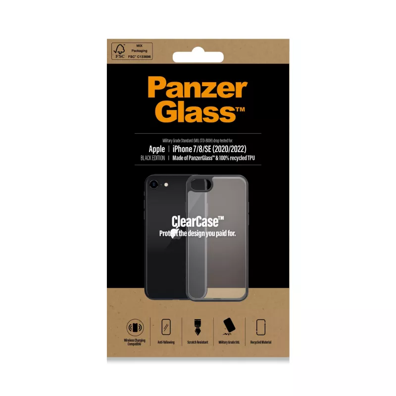 PanzerGlass ® ClearCase iPhone 8 | 7 | SE (2020/2022) | Must