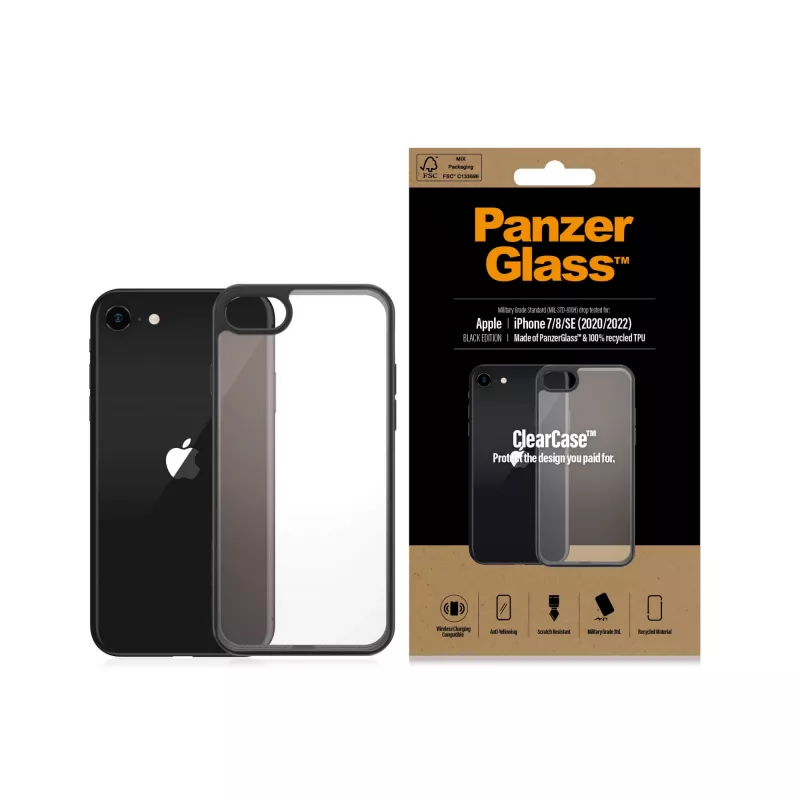 PanzerGlass ® ClearCase iPhone 8 | 7 | SE (2020/2022) | Must