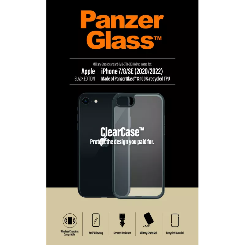 PanzerGlass ® ClearCase iPhone 8 | 7 | SE (2020/2022) | Must