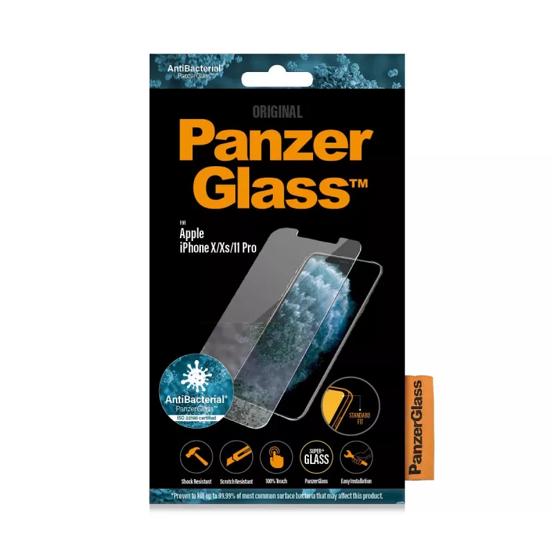 PanzerGlass ® ekraanikaitse iPhone 11 Pro | Xs | X | Standard Fit