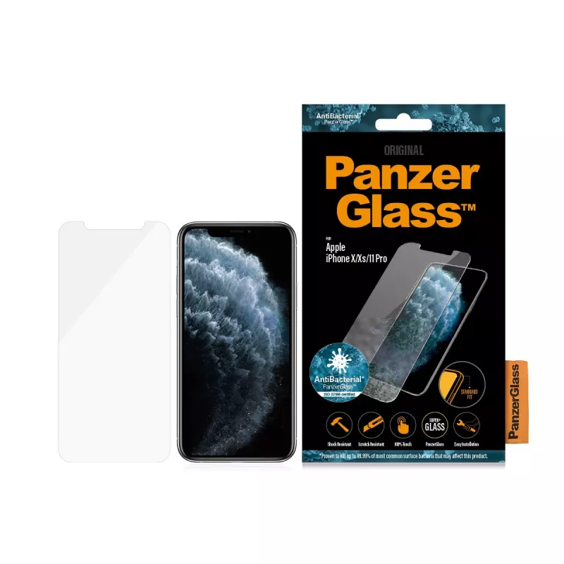 PanzerGlass ® ekraanikaitse iPhone 11 Pro | Xs | X | Standard Fit