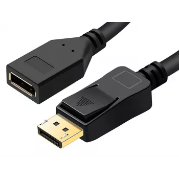 Microconnect DP-MFG-300 DisplayPorti kaabel 3 m Must