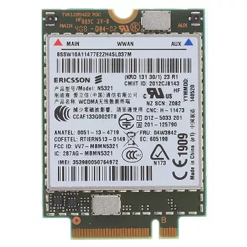 Lenovo 04W3842 sülearvuti varuosa WLAN-kaart