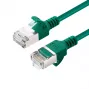 Microconnect V-FTP6A015G-õhuke võrgukaabel, roheline, 1,5 m, Cat6a, U/FTP (STP)
