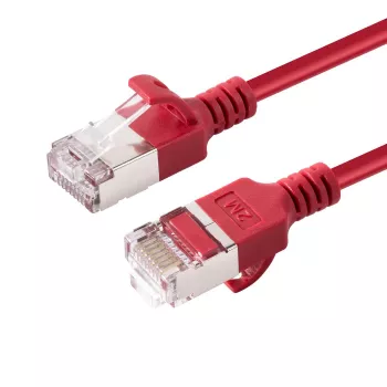 Microconnect V-FTP6A005R-õhuke võrgukaabel Punane 0,5 m Cat6a U/FTP (STP)