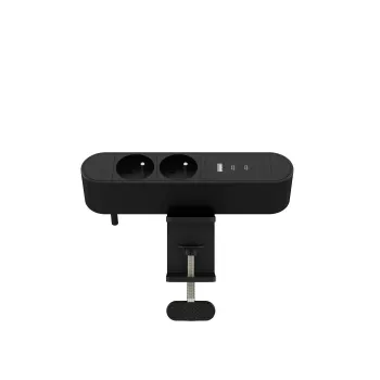 MicroConnect MC-MDPS-FR2-30W mitmik lauaarvuti pistikupesa, 2 pesa, 30W