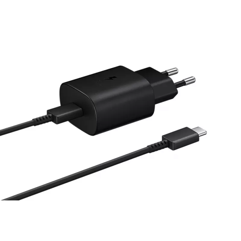 Samsung EP-TA800NBEG toiteadapter/laadija Sise-/välistingimustes 25 W Must