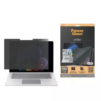 PanzerGlass ® Privaatsusekraani kaitse Microsoft Surface Laptop 7. põlvkond 15'' | Ultra-Wide Fit