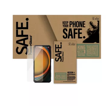 PanzerGlass SAFE. by ® ekraanikaitse Samsung Galaxy Xcover7 Pro | Xcover7 | Xcover6 Pro | ülilai sobivus | hulgipakend