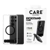 PanzerGlass CARE™ Urban Explorer-ümbris Samsung Galaxy S26 Ultra jaoks — Läbipaistev kate musta tugijala ja Qi toega