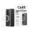 PanzerGlass CARE™ Urban Explorer ümbris Samsung Galaxy S26-le — Läbipaistev kate valge Qi-toega