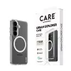 PanzerGlass CARE™ Urban Explorer ümbris Samsung Galaxy S26-le — Läbipaistev kate valge Qi-toega