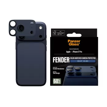 PanzerGlass Fender Deep Blue kaamera kaitse iPhone 17 Pro jaoks