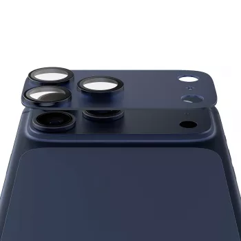 Kaamera kaitsja PanzerGlass Fender Deep Blue iPhone 17 Pro Max jaoks, silikoon, kriimustus- ja põrutuskindel