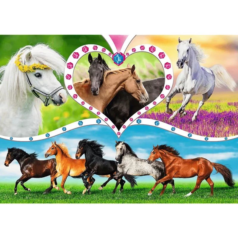 Pusle TREFL Puzzle 200 elementi – Kasside vembud, 200 tükki, papp