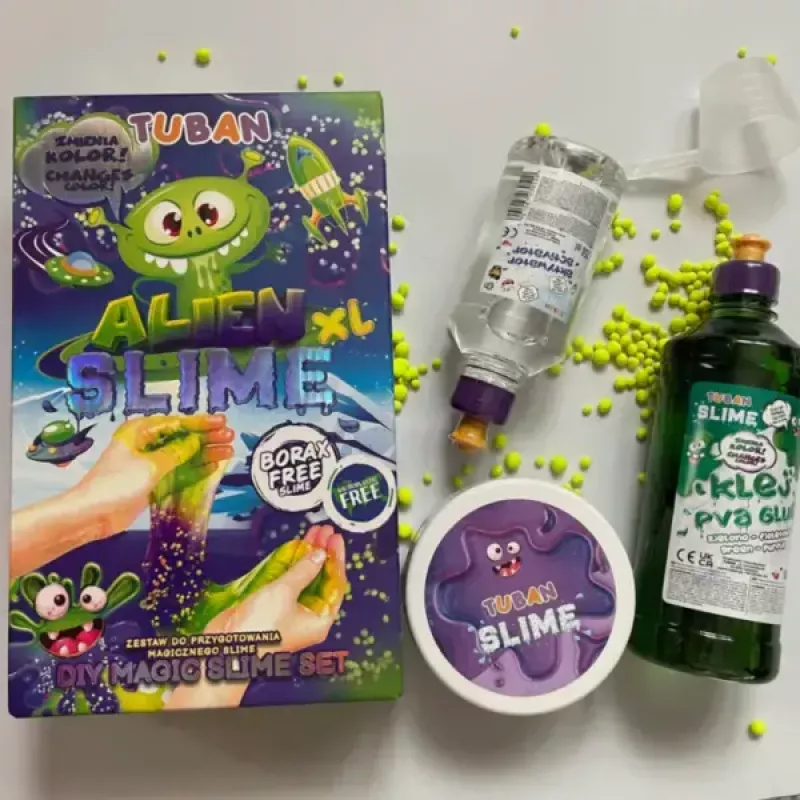 Laste meisterduskomplekt TUBAN DIY SLIME ALIEN XL, mitmevärviline, vanus 6+