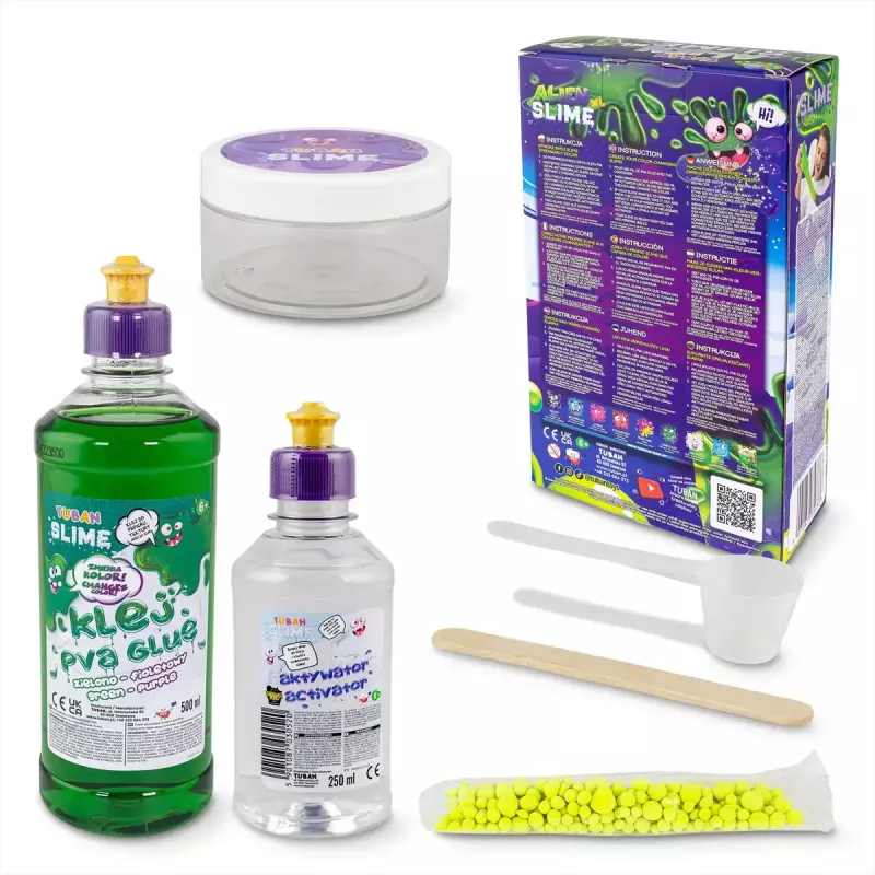 Laste meisterduskomplekt TUBAN DIY SLIME ALIEN XL, mitmevärviline, vanus 6+