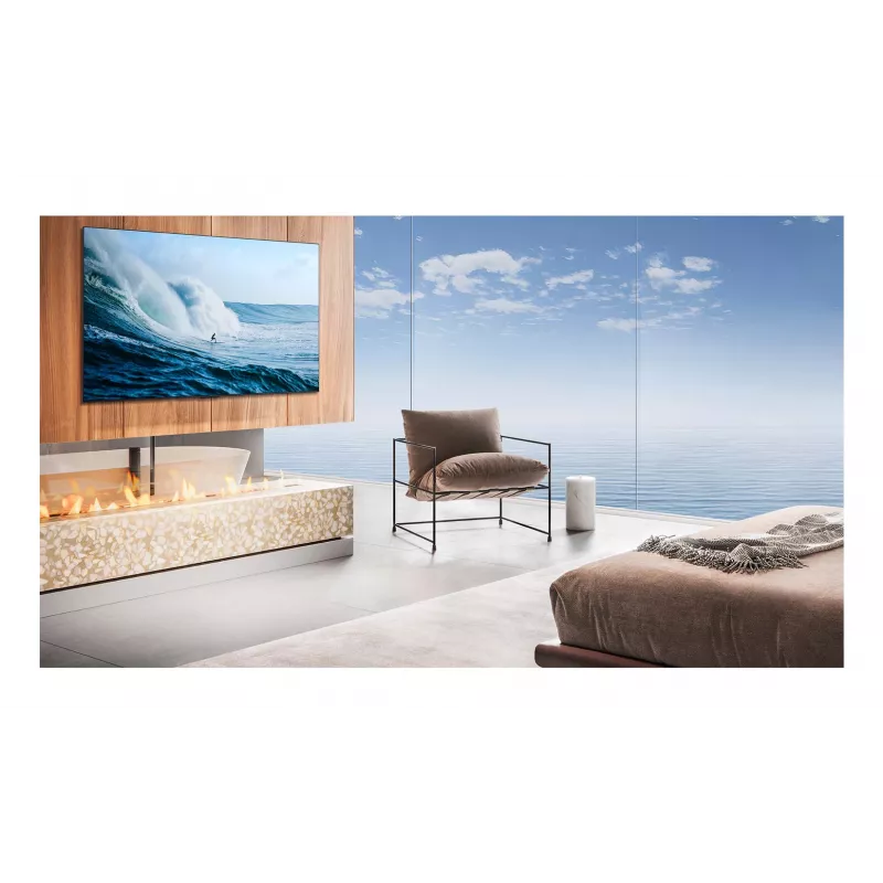 TCL Q6C 85Q6C teler 2,16 m (85 tolli) 4K Ultra HD nutiteler Wi-Fi metallik