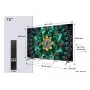 TCL Q6C 75Q6C TV 190.5 cm (75 tolli) 4K Ultra HD nutiteler Wi-Fi Metallik
