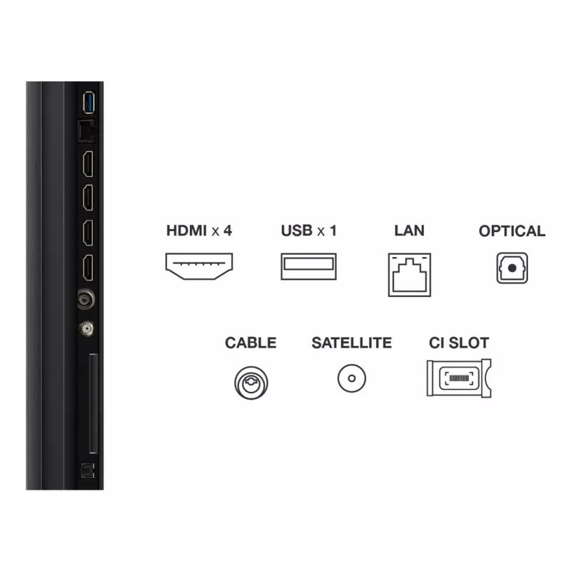 TCL Q6C 75Q6C TV 190.5 cm (75 tolli) 4K Ultra HD nutiteler Wi-Fi Metallik