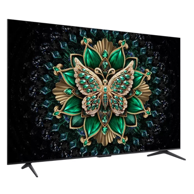 TCL 50Q6C TV 127 cm (50 tolli) 4K Ultra HD nutiteler Wi-Fi metallik