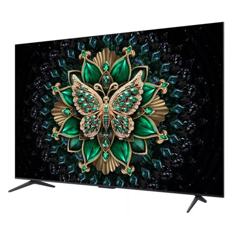 TCL 50Q6C TV 127 cm (50 tolli) 4K Ultra HD nutiteler Wi-Fi metallik