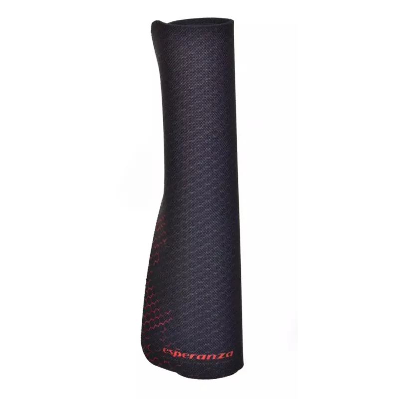 Hiirematt ESPERANZA EGP101R — mänguritele mõeldud polüester, suurus S 250×200×2 mm, libisemiskindel põhi, oranži mustriga pind