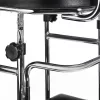 Rehabilitatsiooni kõrge käimisraam ActionMed B200AM — seisutugi istmega, 4 ratast, reguleeritav kõrgus 100–125 cm, maksimaalne koormus 120 kg, raami laius 65 cm