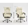 Pöörlev kontoritool ActiveJet YK7416 — ergonoomiline pöördtool, beež kunstnahk, metallraam, polsterdatud seljatugi, jalajälg