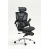 Ergonoomiline kontoritool ActiveJet YK848 — võrkiste ja -seljatugi, must, seljatugi 50,5×57 cm, istme laius 48,5 cm
