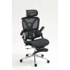 Ergonoomiline kontoritool ActiveJet YK848 — võrkiste ja -seljatugi, must, seljatugi 50,5×57 cm, istme laius 48,5 cm