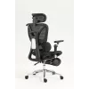Ergonoomiline kontoritool ActiveJet YK848 — võrkiste ja -seljatugi, must, seljatugi 50,5×57 cm, istme laius 48,5 cm