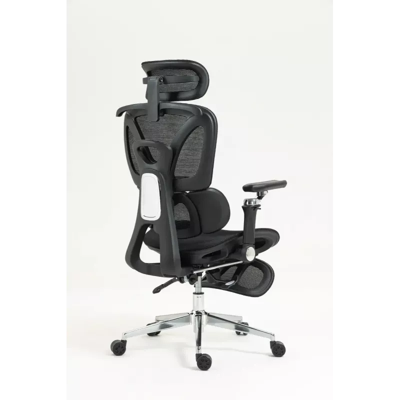 Ergonoomiline kontoritool ActiveJet YK848 — võrkiste ja -seljatugi, must, seljatugi 50,5×57 cm, istme laius 48,5 cm