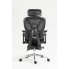 Ergonoomiline kontoritool ActiveJet YK848 — võrkiste ja -seljatugi, must, seljatugi 50,5×57 cm, istme laius 48,5 cm