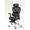 Ergonoomiline kontoritool ActiveJet YK848 — võrkiste ja -seljatugi, must, seljatugi 50,5×57 cm, istme laius 48,5 cm