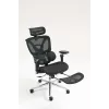 Ergonoomiline kontoritool ActiveJet YK848 — võrkiste ja -seljatugi, must, seljatugi 50,5×57 cm, istme laius 48,5 cm