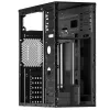 PC-korpus Akyga AK939BL Midi Tower — ATX/Micro-ATX tugi, 3×3,5 tolli + 3×2,5 tolli sahtlit, GPU kuni 385 mm, USB 2.0