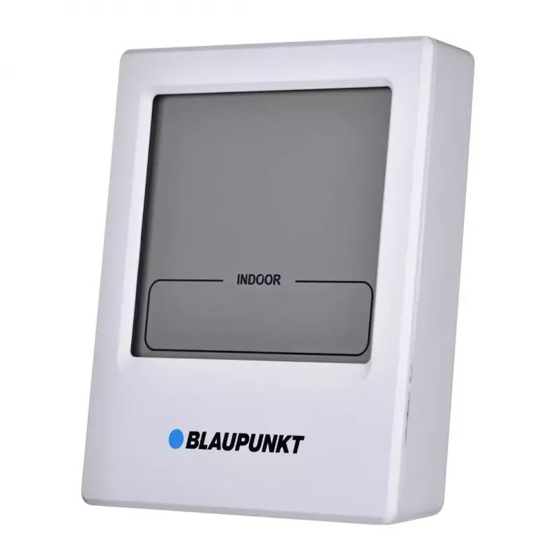 Ilmajaam BLAUPUNKT WS10WH — juhtmevaba sise- ja välistemperatuuri ning niiskuse monitor