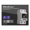 Ühefaasiline energiakulu mõõtur QOLTEC 50981 DIN35 230V 50Hz