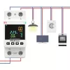 Ühefaasiline energiakulu mõõtur QOLTEC 50981 DIN35 230V 50Hz